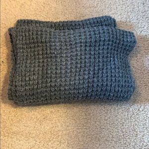 Knitted infinity scarf